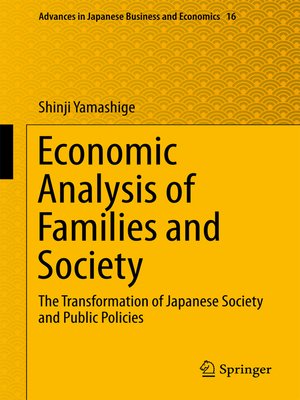cover image of Economic Analysis of Families and Society